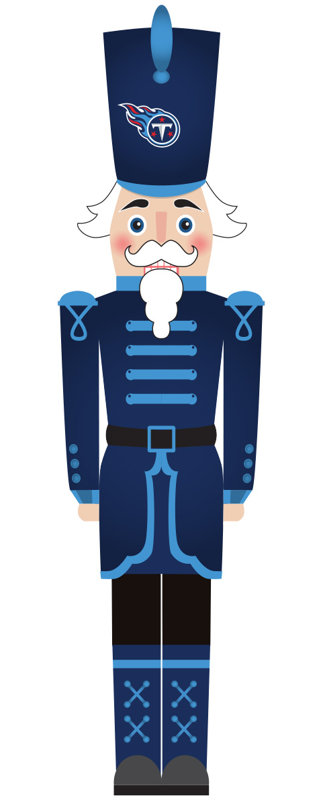 Tennessee Titans 46" Nutcracker Leaner