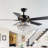 Elwer 52'' Ceiling Fan with Light Kit