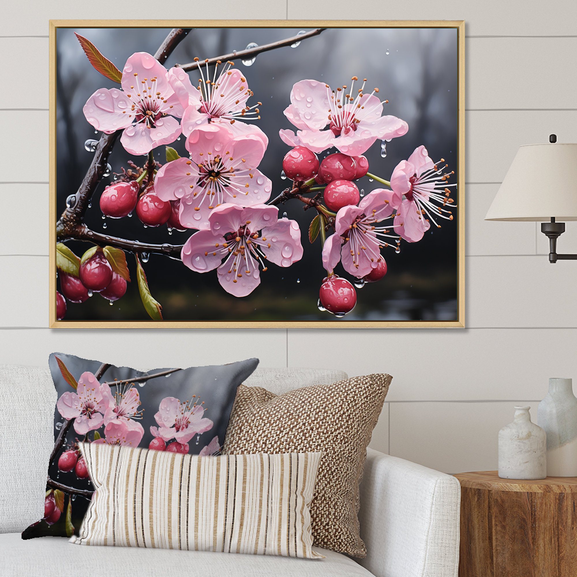 Winston Porter Pink Cherry Blossom Garden Jewel I - Tree Cherry Blossom ...