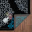 Tapis bleu / noir Craigsville-1398597874