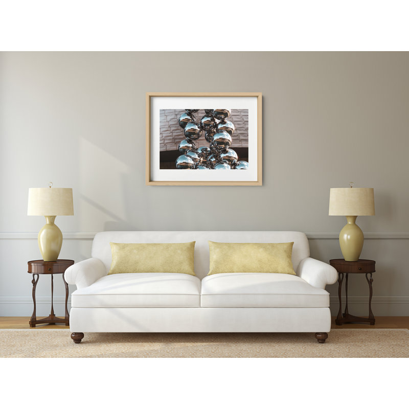 Distant Eyes Print by Joseph Regan, 22" H x 26" W x 0.75" D, Natural