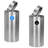 27 Gallon Stainless Steel Recycling Can and Trash Receptacle-101587332