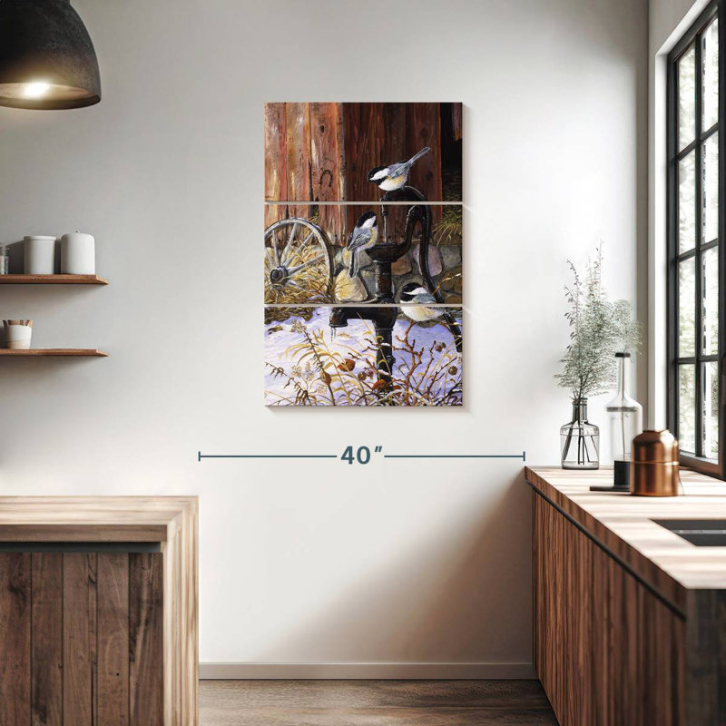 Brampt At The Pump, 38" H x 24" W