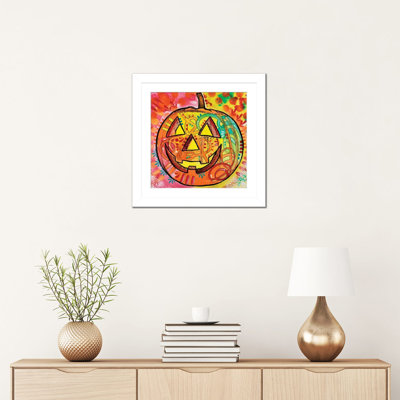 Jack O' Lantern - Wall Art Print - Framed Fine Art Paper