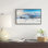 «Sunny Morning in Mountains», photographie sur toile tendue