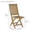 CHAISE PLIABLE TROPICO (2 pièces)