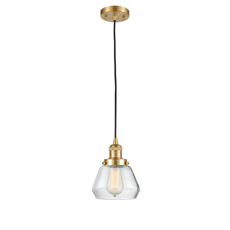 Chill 1 - Light Single Pendant, Matte White Cased, Satin Gold, 128.63" x 7" x 7"
