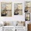 Impression sur toile «Minimalisme barrage réservoir I - paysages urbains»-506114486-506114487