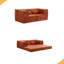 Canapé à compression Mahjong, canapé-lit convertible au sol, canapé modulaire modulaire désossé DIY, aucun assemblage requis, tissu polaire circulaire, causeuse moderne surdimensionnée-810503935