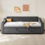 Upholstered Daybed with Trundle Bed
