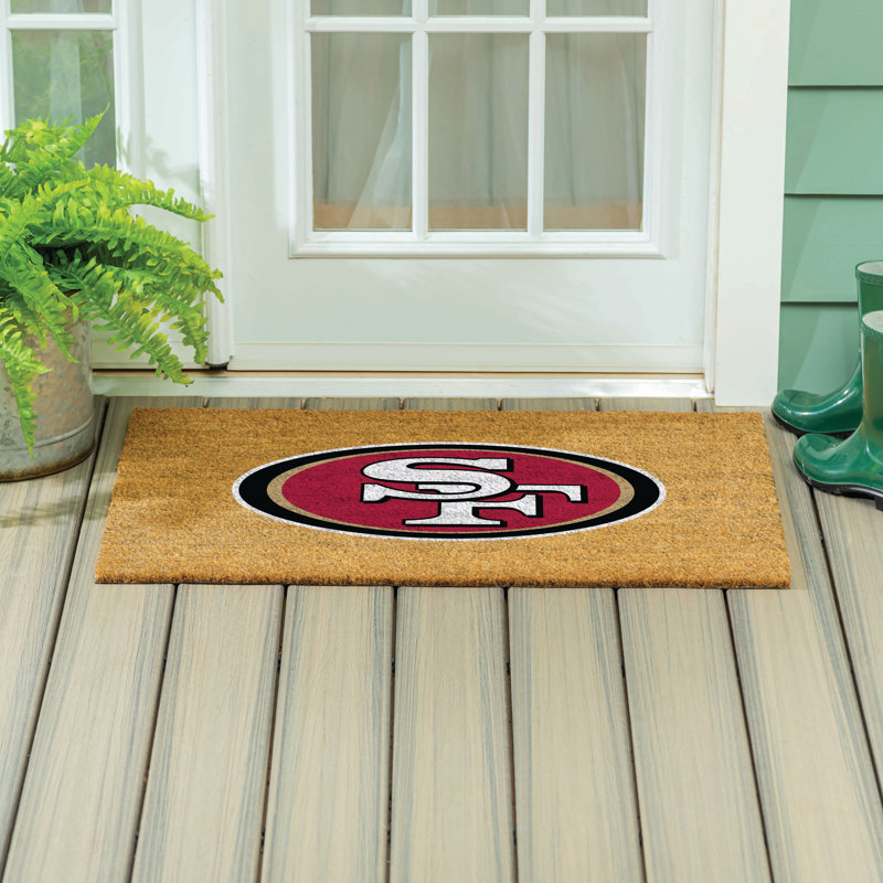 Grand tapis couleur coco 49ers San Francisco, 36 po x 24 po