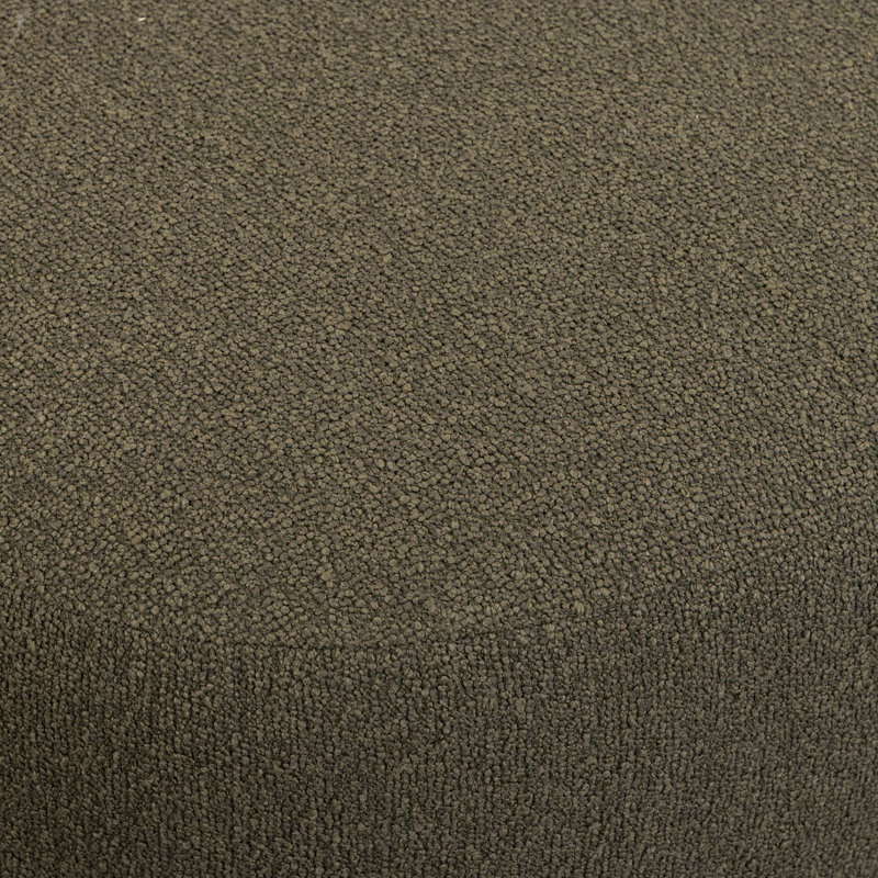 Repose-pieds Domina Kale Green Boucle, Vert