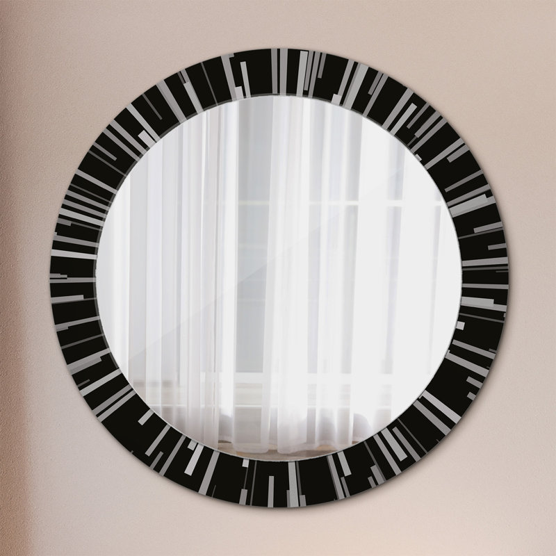 Huldar Glass Flat Wall Mirror