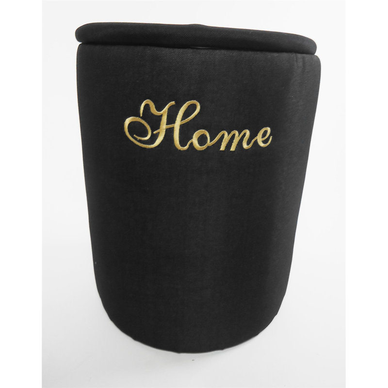 Laundry Basket, Medium (H 33cm x W 32cm x D 30cm), Brown