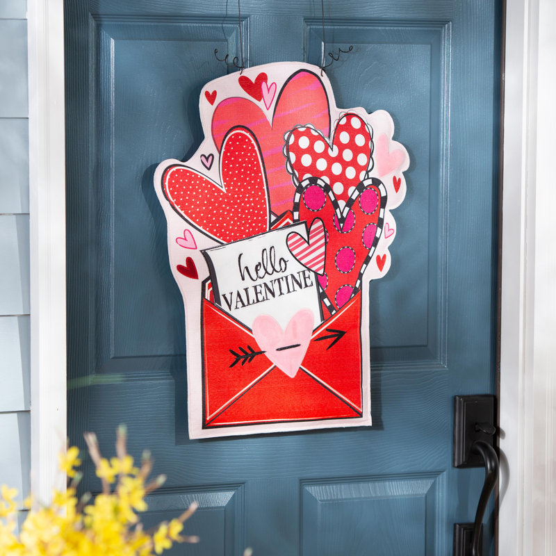 Décoration de porte double face Sender Love