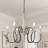 Leena 6 - Light Dimmable Chandelier
