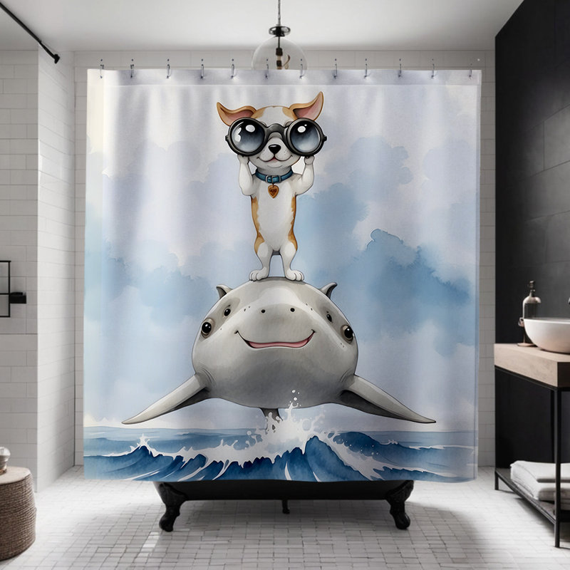 Rideau de douche Gergo
