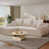 Beige Foam Padding