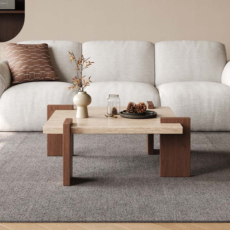 Table basse de salon en pierre naturelle