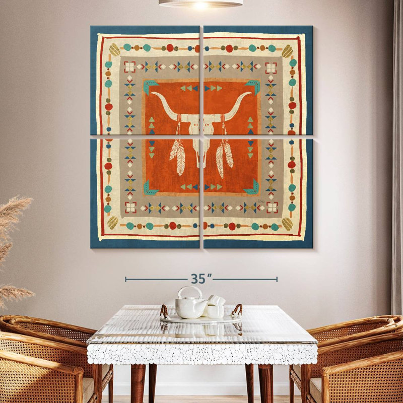Lelar Southwest At Heart Tile I, H 50 po x l 50 po