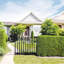 Metal Garden Fence Panels, 5 Pack, No-Dig Decorative Post Tops-1738446874-1738446944