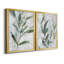 «Tropical Foliage Study I», toile encadrée de qualité supérieure - prête à être accrochée-854735941-854735940
