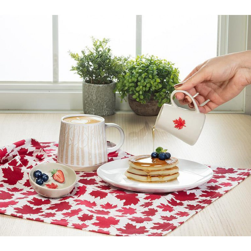Mini With Red Maple Leaf Bowl