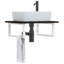 Ariceli 60cm Solid Wood Bathroom Vanity Top-598054383