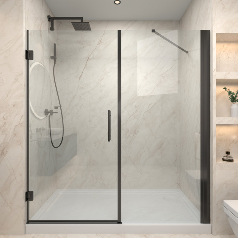 72.01'' W 0.39'' H Reversible Shower Enclosure