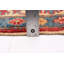 Tapis unique en laine noué à la main 6 pi x 8 pi 5 po nouvel âge Aalap - rouge / beige