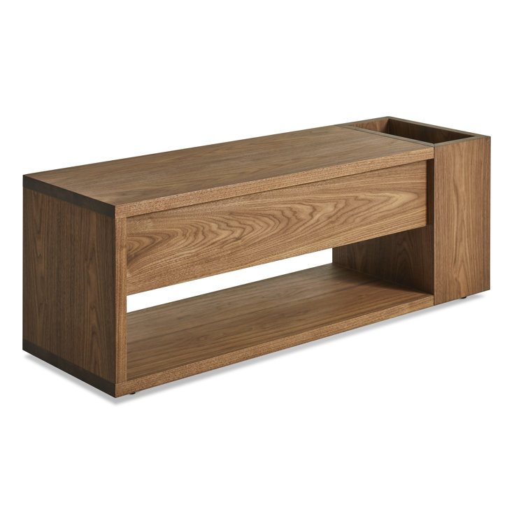 Go Forth Solid Wood Storage Bench