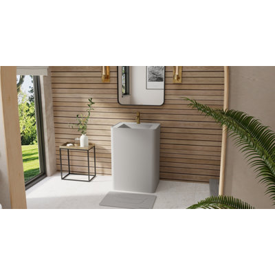 Lavabo de salle de bain sur pied Badeloft