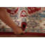Tapis rouge fait à la main Kazak 10