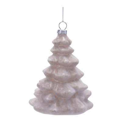 Ornements d'arbre en verre (ensemble de 6)