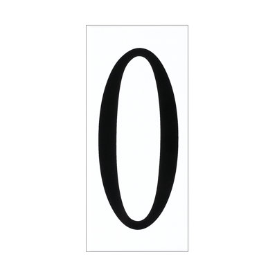 Carreau de numéro de lettre Brookwood