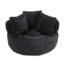 Fauteuil sac de pois en velours côtelé-1323564385