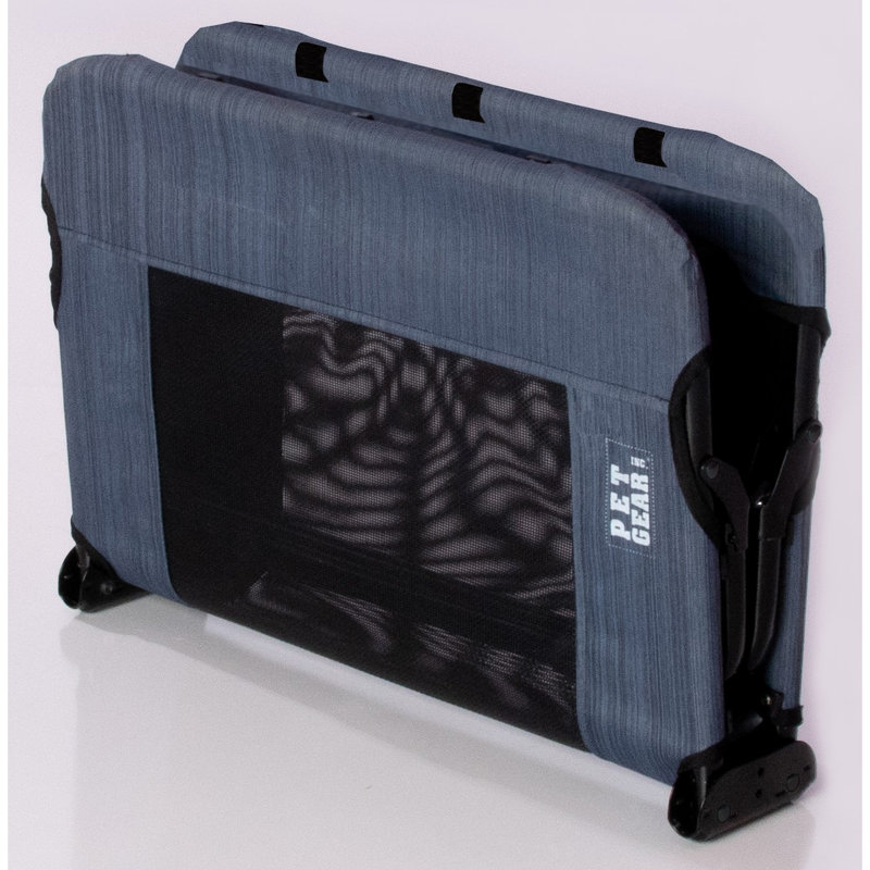 Nylon Pet Bed, 5.60" H x 20.00" W x 30.00" D, LAKE BLUE