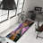 Chic Line Pattern Non-Woven Thin Type Printed Rug Ideal for Stylish Home Interiors and Contemporary Living Spaces-794363636