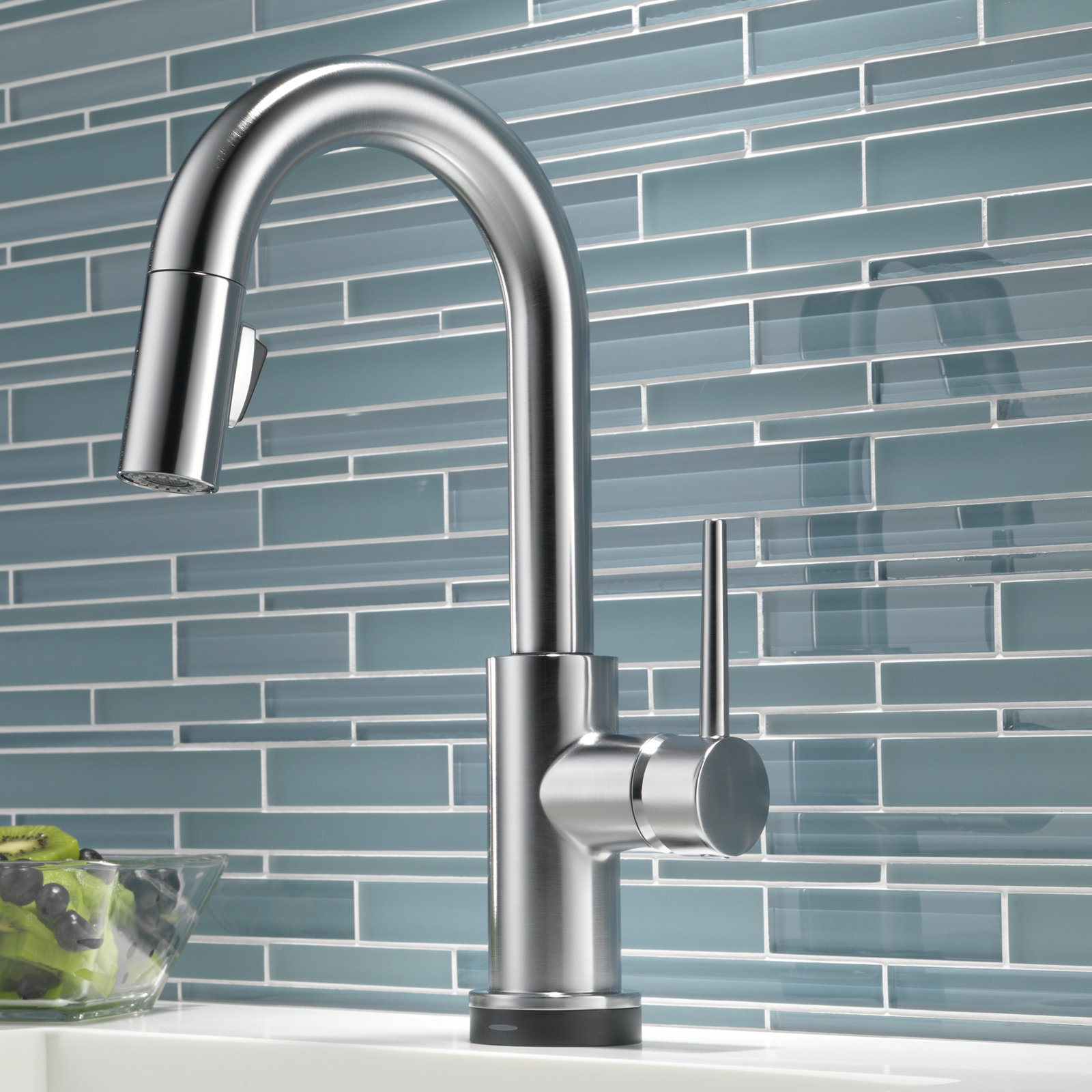 Trinsic Pull Down Touch Bar Faucet, Arctic Stainless