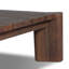 Table basse d'extérieur Manley - teinte brun selle