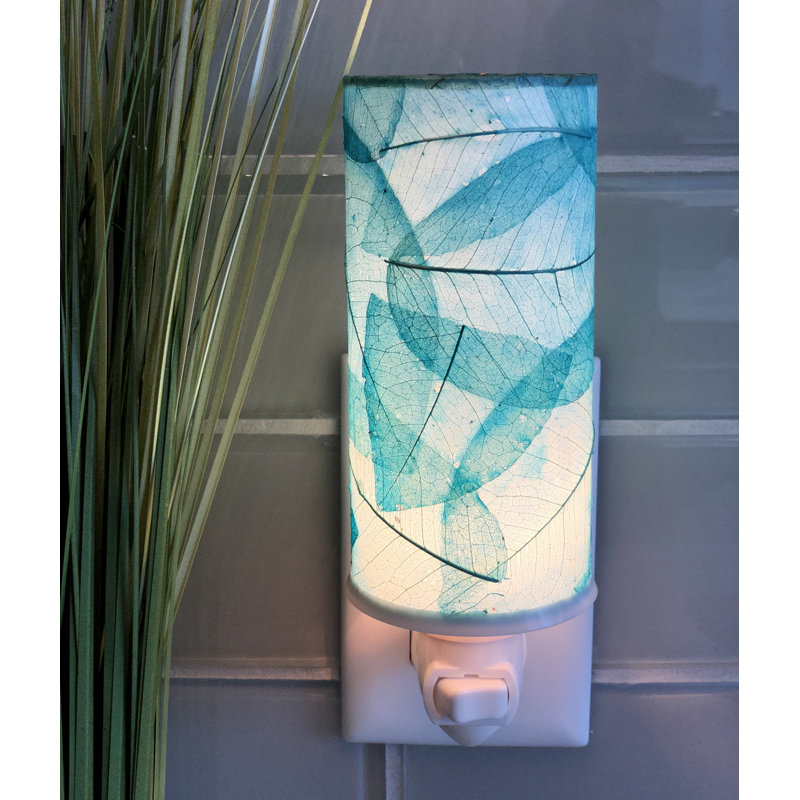 Éclairage pour nuit de cylindre, Bleu mer