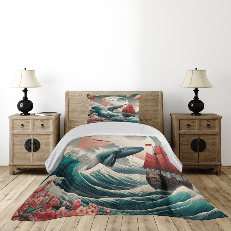 Polyester Coverlet, Twin Coverlet + 1 Standard Shams