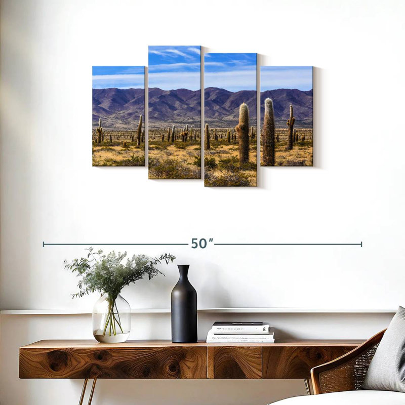 Harnek Los Cardones Cactus, 22'' H x 36'' W