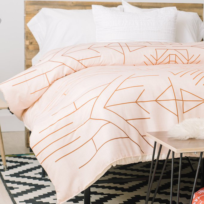 Ensemble d'édredon Holli Zollinger, Édredon pour lit simple TG + 1 taie décorative