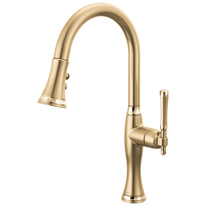 Pull-Down Kitchen Faucet, Luxe Gold / Polished Gold