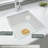 Lqsqua 14''L X 18'' W Granite Composite Undermount Bar Sink with Sink Grid and Basket Strainer-94077998