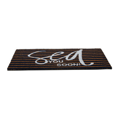 Augusta Non-Slip Striped Indoor Doormat