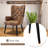 Upholstered Accent Chair with Ottoman-2007275081