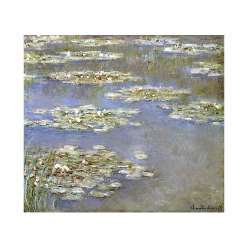 Nympheas by Claude Monet - Giclee Print, 22" H x 28" W