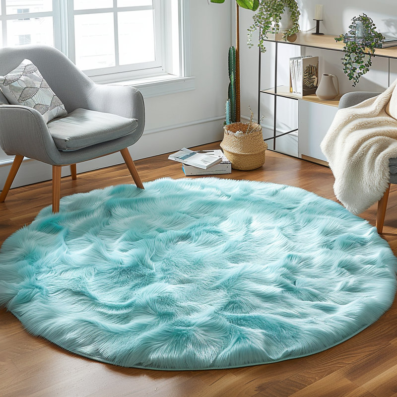 Petyon Indoor Rug, Round 6'